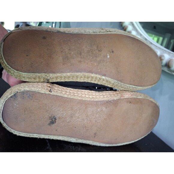 EUC Ben Sherman Men's Black Lace Up Espadrille Sneakers/Sz. 10.5 - Picture 7 of 9